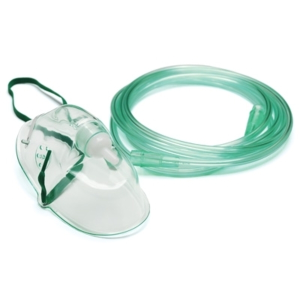 Graham-Field Mask 02W/7Ft Tubing Adlt 50/Cs John Bunn PK GF64041